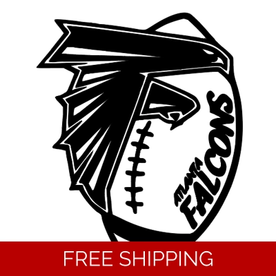 NFL Football Atlanta Falcons die cut vinyl decal